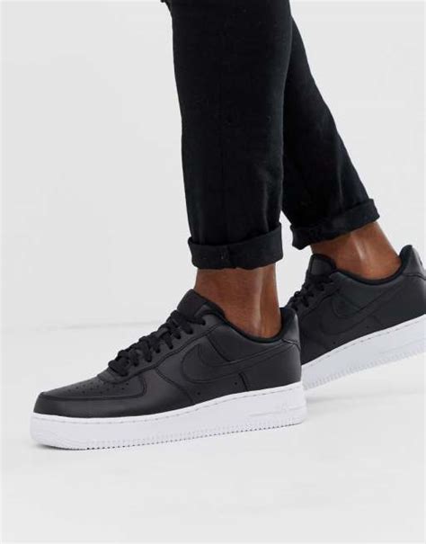 nike air force 1 schwarz mit weißer sohle|nike air force 1 07.